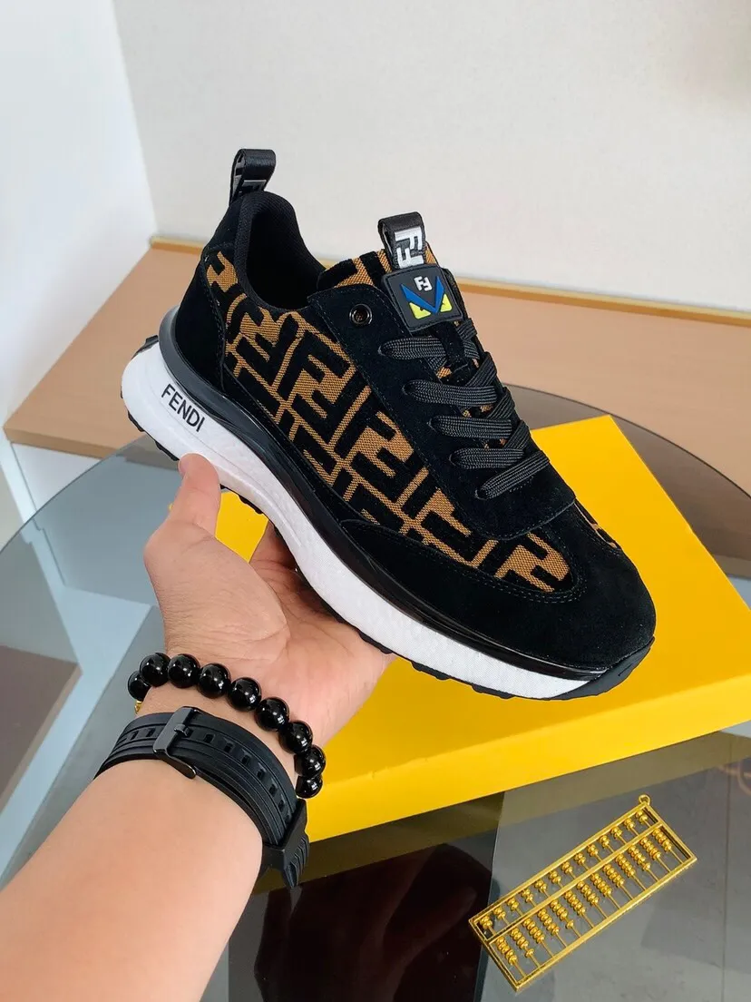 Factory price 442 (fendi) New style casual 👊🏻 upper 🇮🇹 imported cowhide fabric 🇩🇪 lining imported breathable mesh lining. The original outsole is molded to reflect the identity of every man, and the upper foot is stable and elegant🚶🏻🚶🏻High-end customized original version📯No matter the wind or rain, the shoe last remains unchanged and can withstand the verification of time🔍️,🔵 Size: 38-44